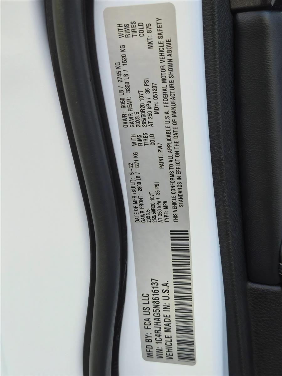 Used 2022 Bright White Clearcoat Jeep Altitude image 23