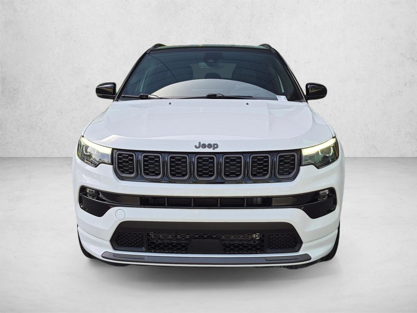 Used 2025 Bright White Clearcoat Jeep Limited image 2