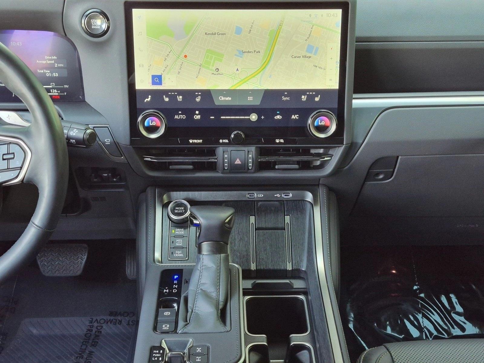 Used 2025 Nori Green Pearl/Black Roof Lexus GX 550 Overtrail+ image 15
