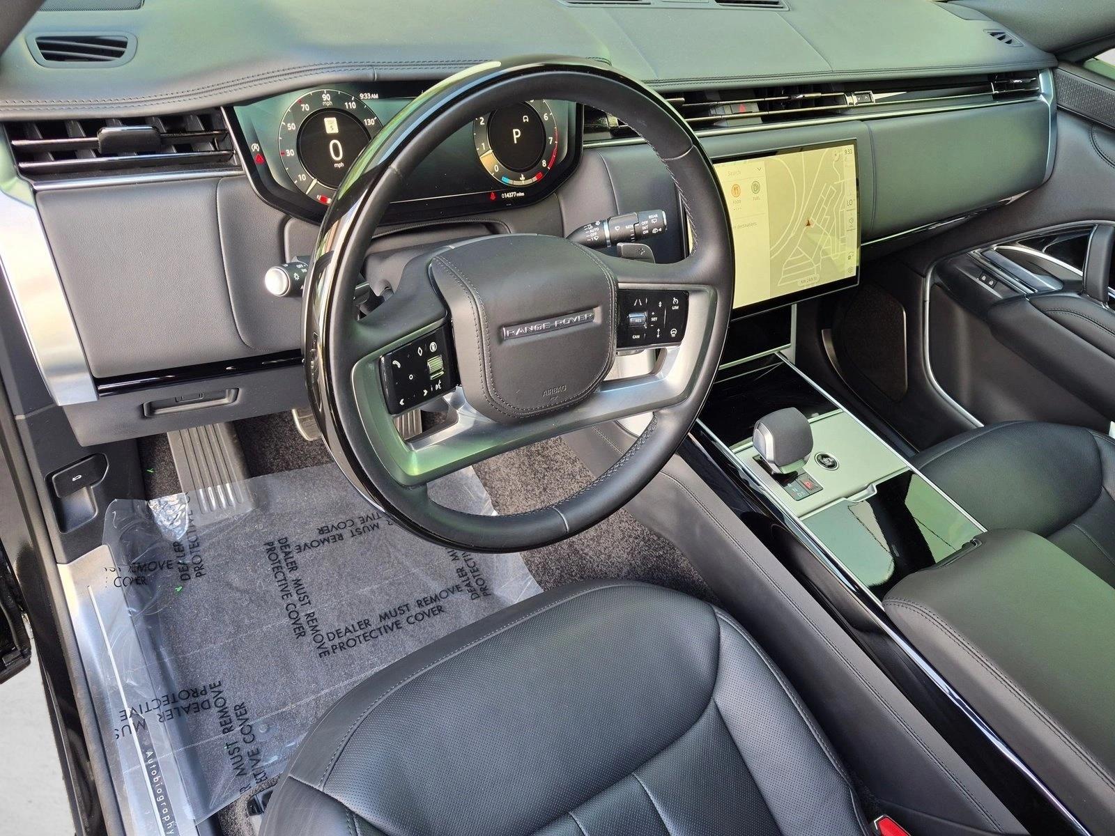 Used 2025 Santorini Black Metallic Land Rover Autobiography image 10