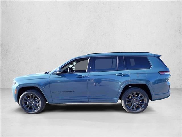 Gray (Steel Blue) 2026 Jeep Grand Cherokee L SUV / Crossover Four-Wheel Drive 8-Speed Automatic