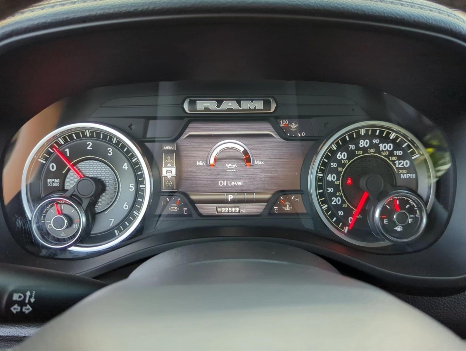 Used 2025 Hydro Blue Pearlcoat Ram Laramie image 11