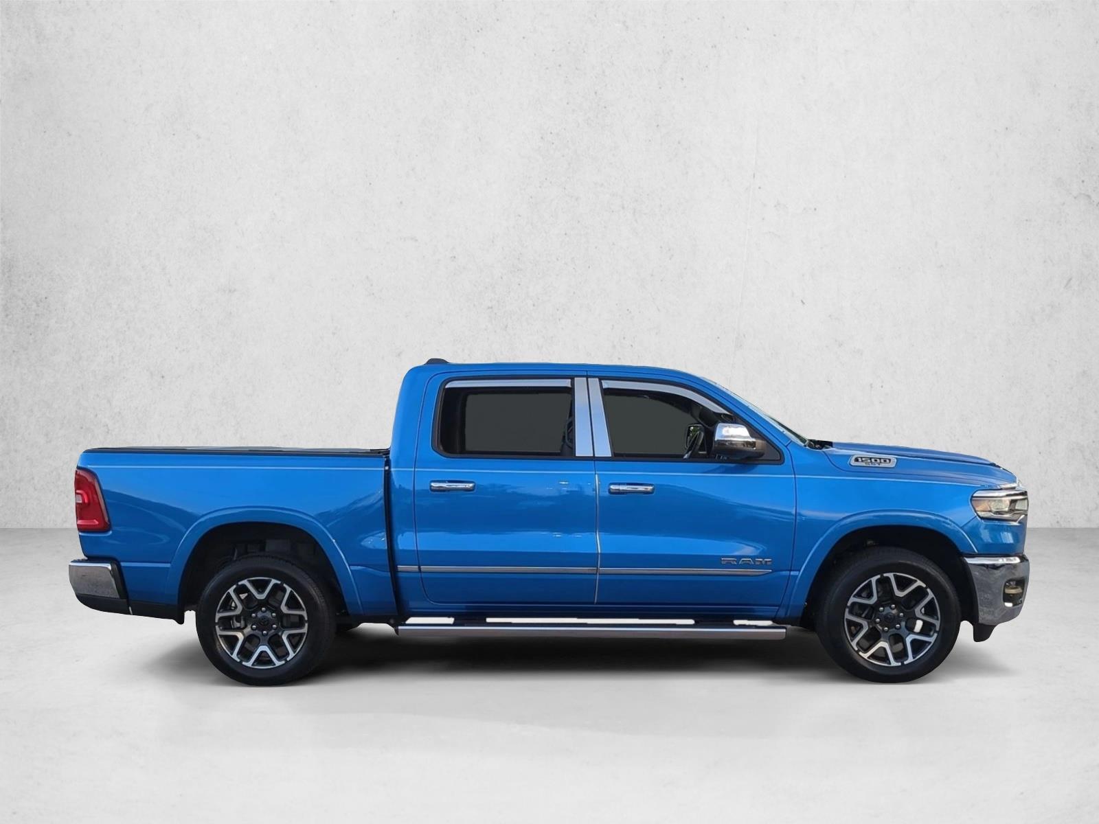 Used 2025 Hydro Blue Pearlcoat Ram Laramie image 4