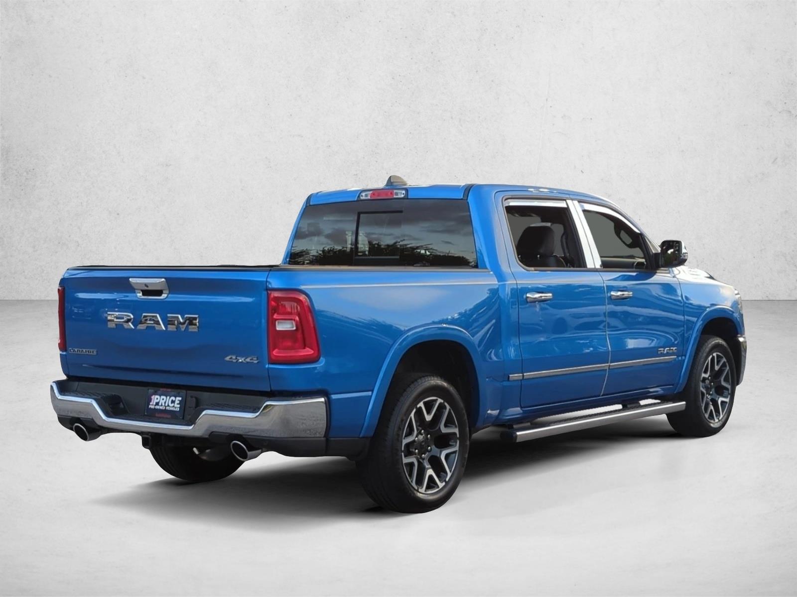 Used 2025 Hydro Blue Pearlcoat Ram Laramie image 5
