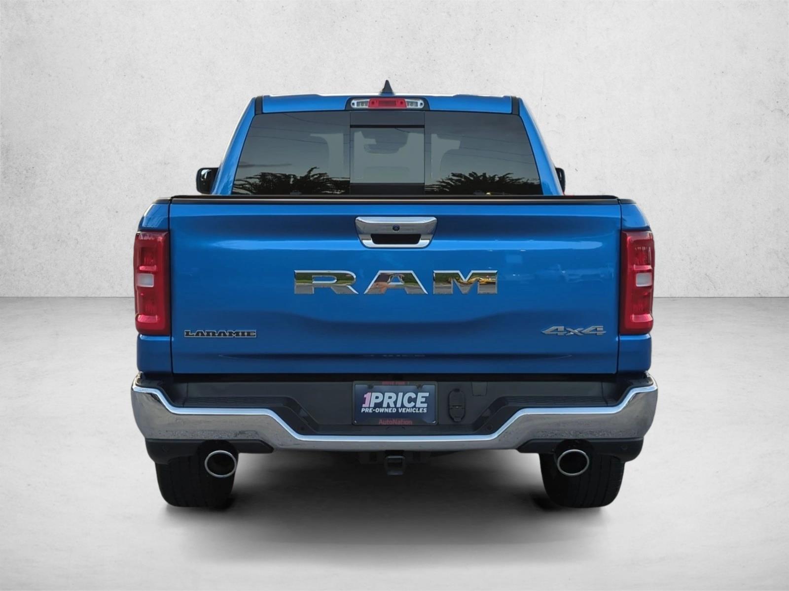 Used 2025 Hydro Blue Pearlcoat Ram Laramie image 7