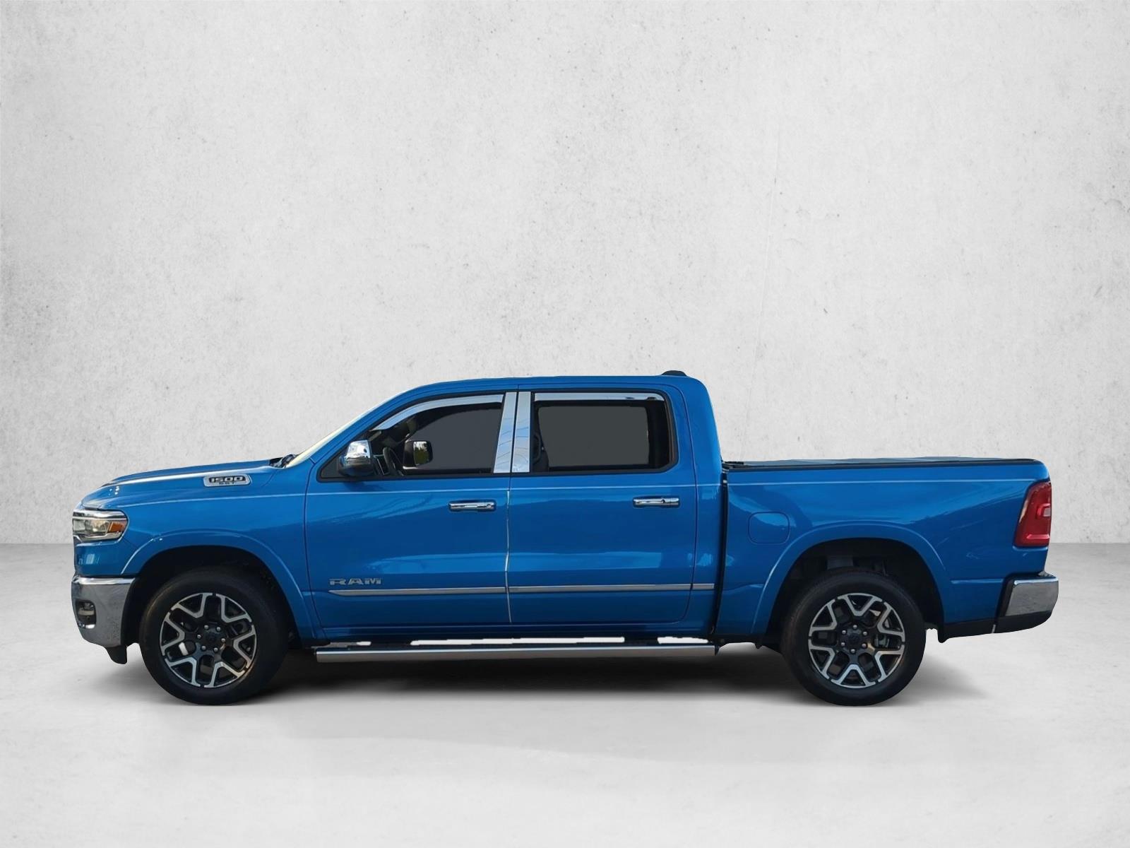 Used 2025 Hydro Blue Pearlcoat Ram Laramie image 9