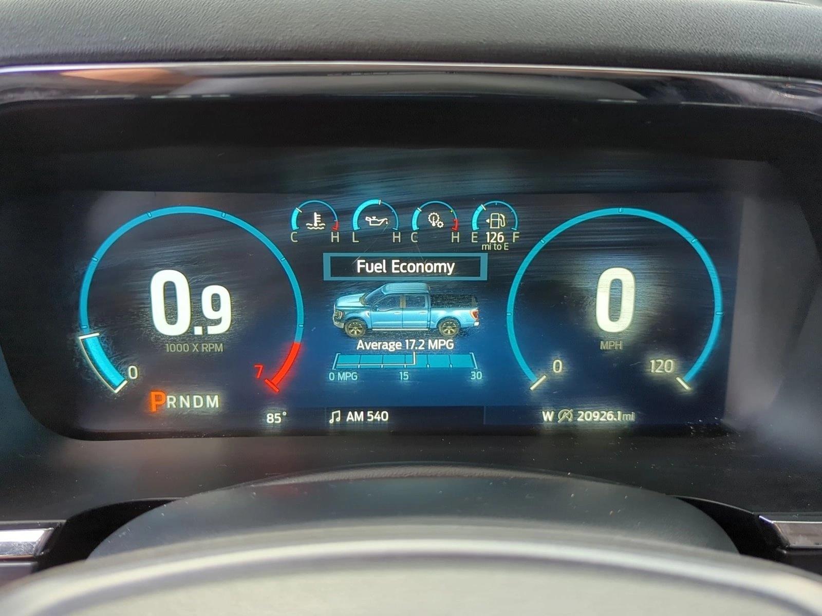 Used 2023 Agate Black Metallic Ford LARIAT image 11