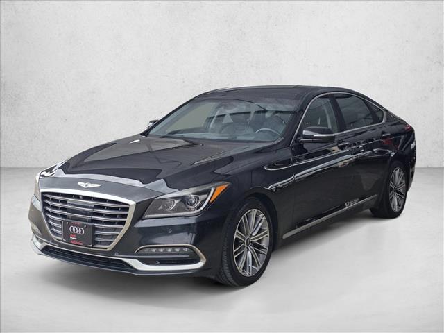 Victoria Black 2018 Genesis G80 3.8L Sedan Rear-Wheel Drive Automatic