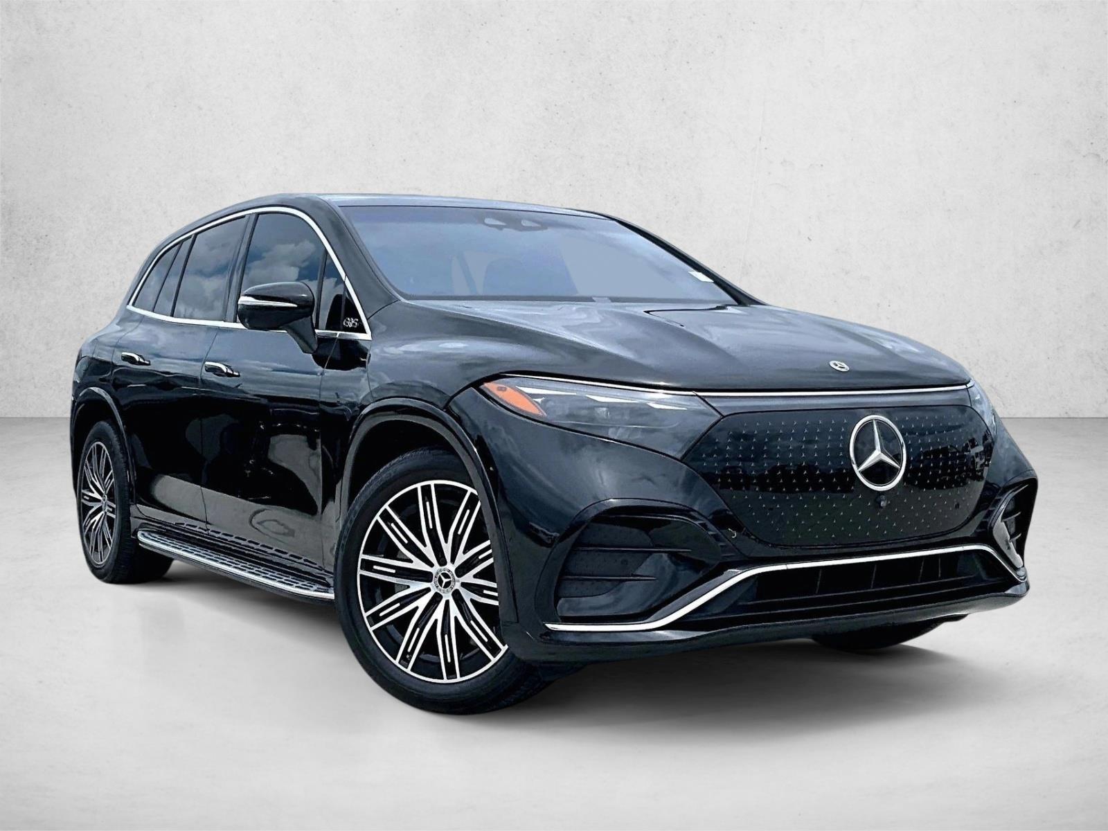 Used 2023 Obsidian Black Metallic Mercedes-Benz EQS 580 image 11