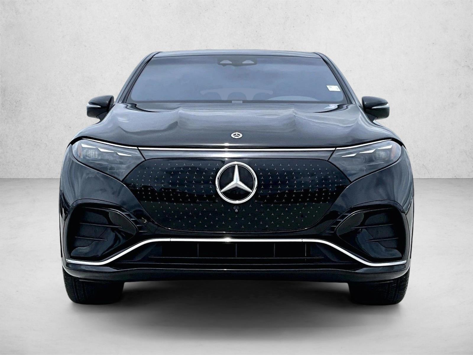 Used 2023 Obsidian Black Metallic Mercedes-Benz EQS 580 image 3