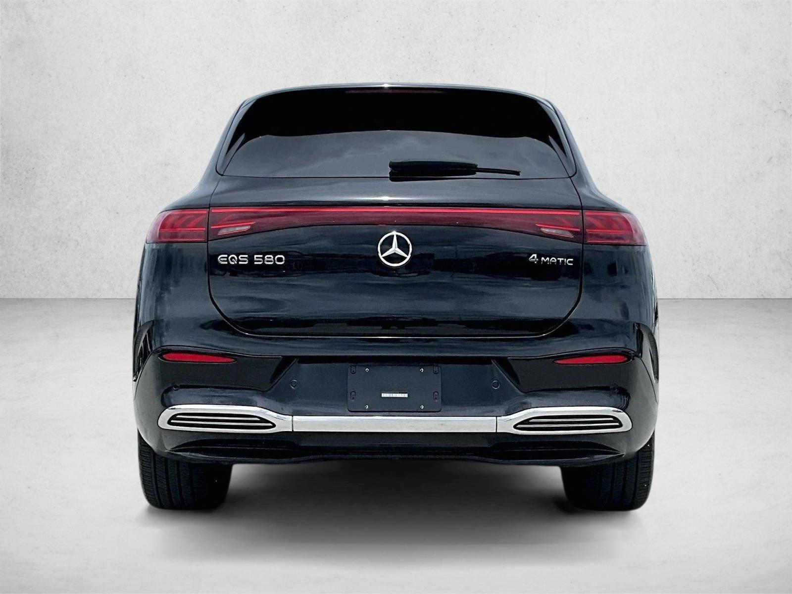 Used 2023 Obsidian Black Metallic Mercedes-Benz EQS 580 image 4