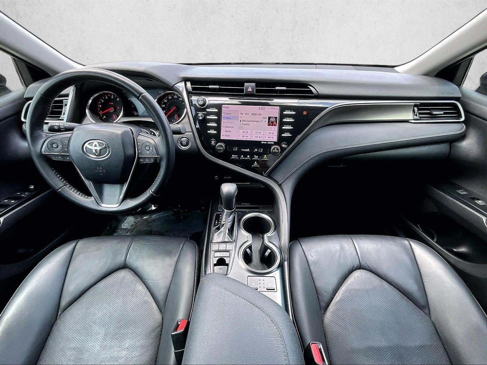 Used 2019 Midnight Black Metallic Toyota XSE image 16