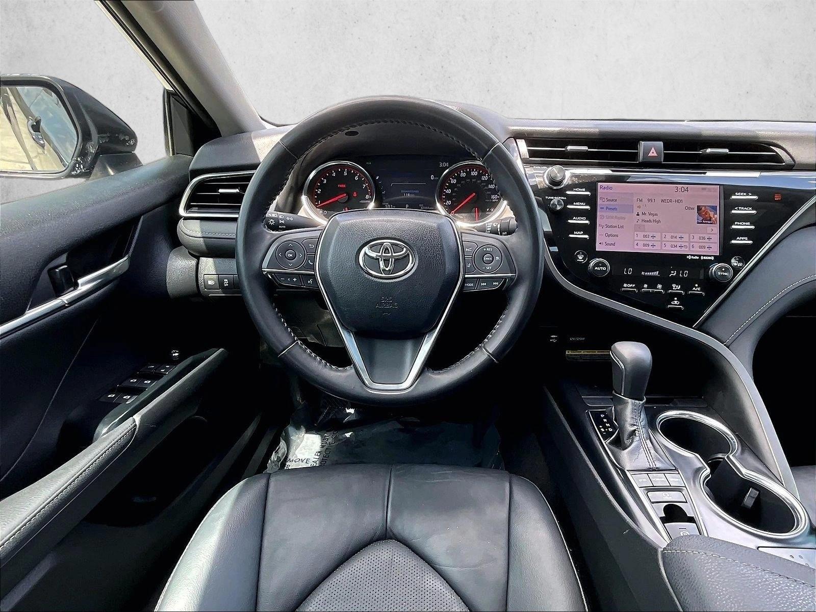 Used 2019 Midnight Black Metallic Toyota XSE image 7