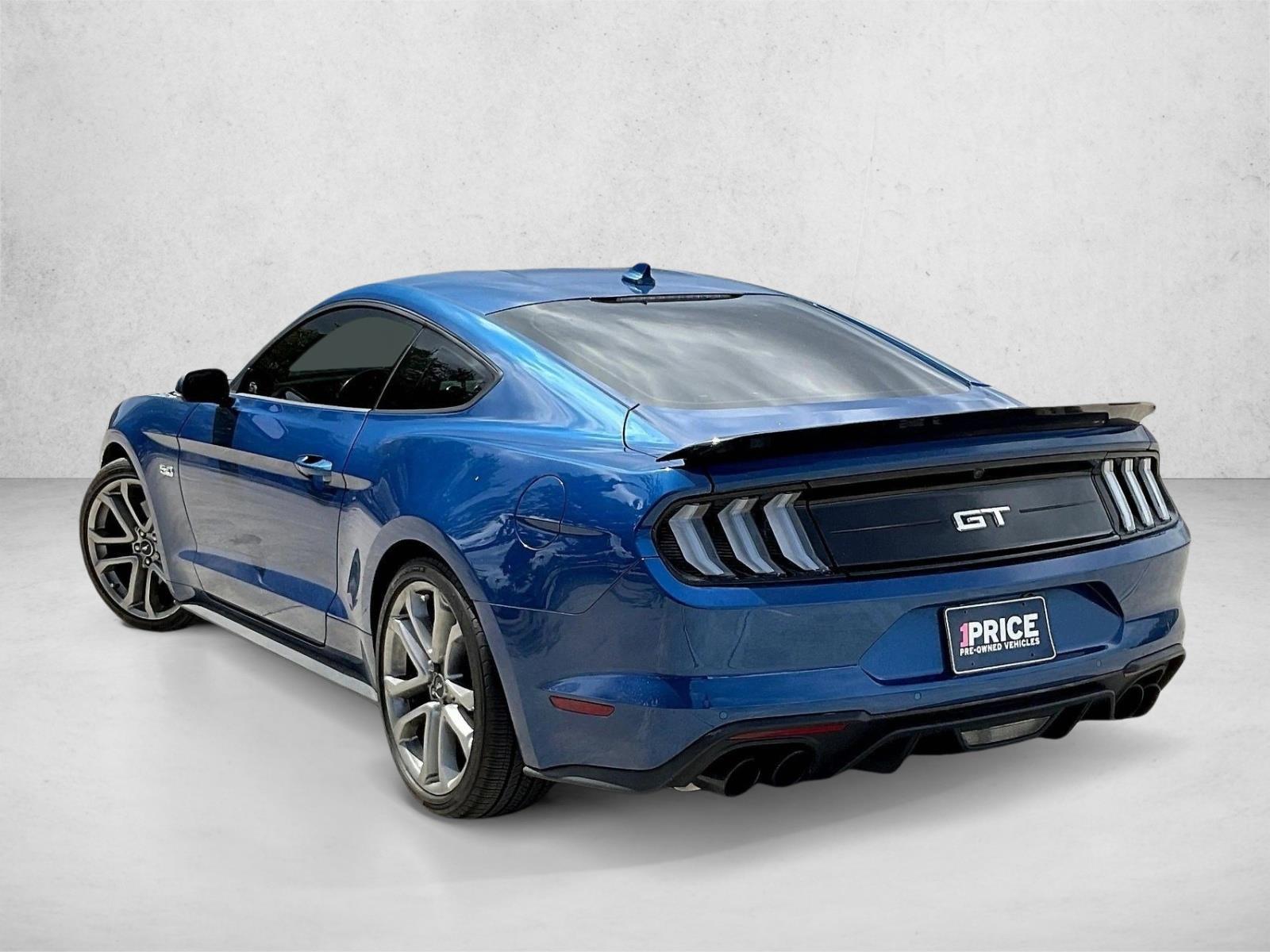 Used 2022 Atlas Blue Metallic Ford GT Premium image 10