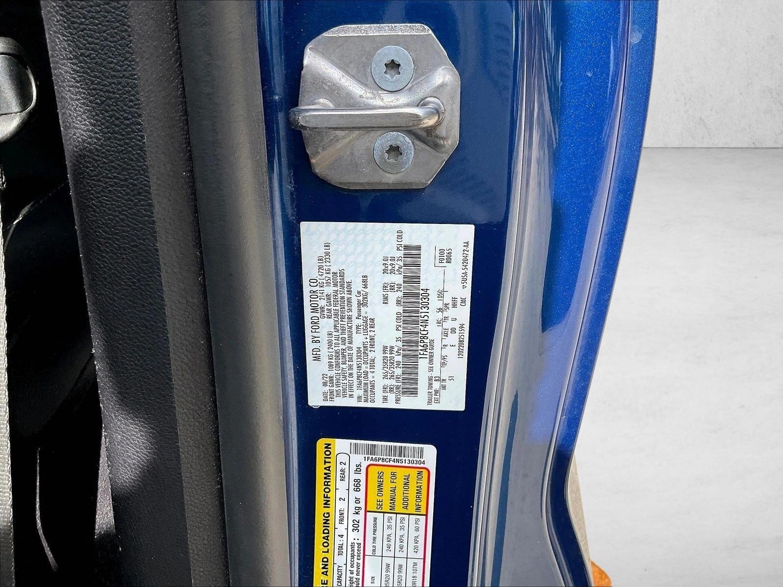 Used 2022 Atlas Blue Metallic Ford GT Premium image 30