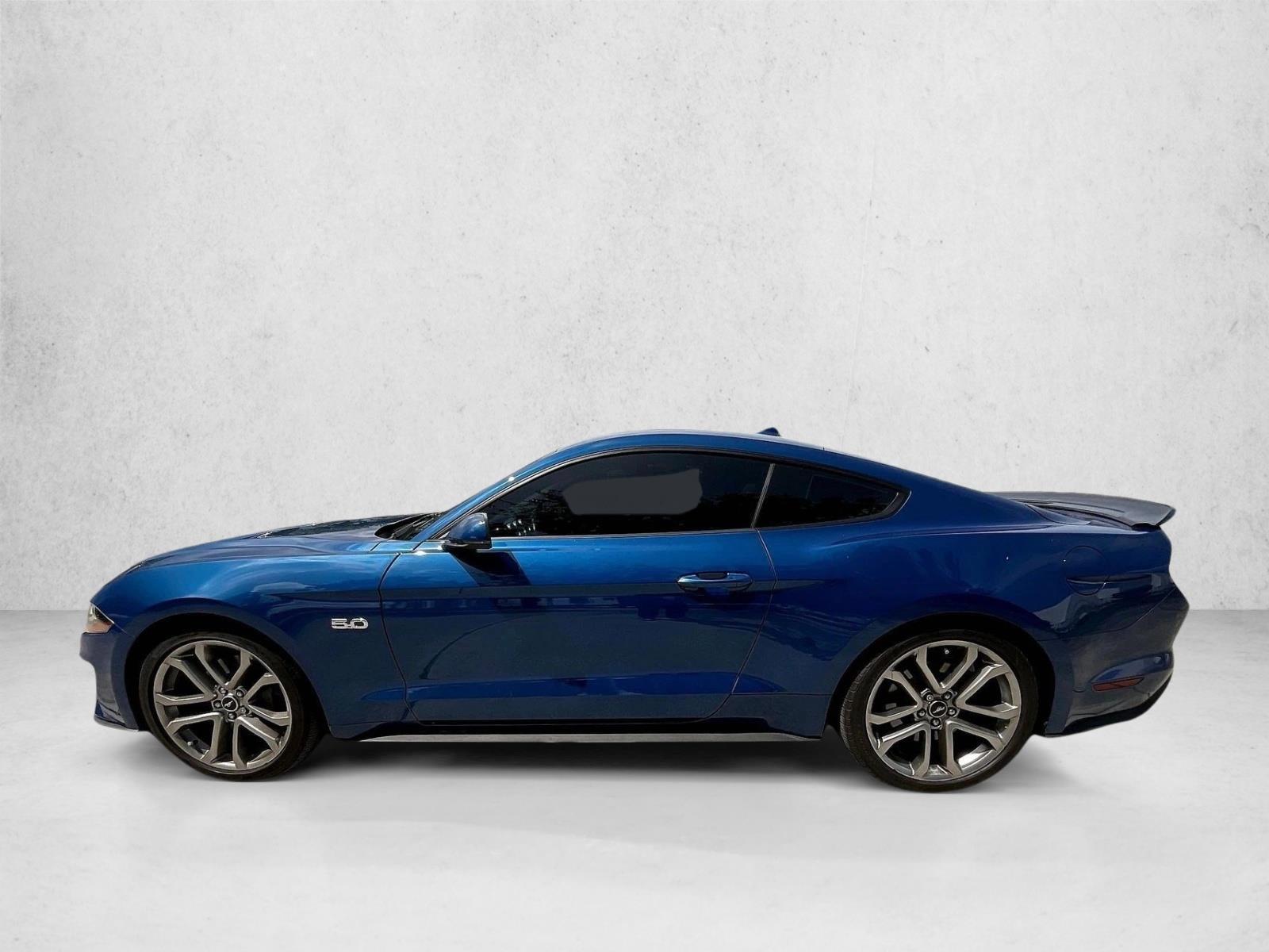Used 2022 Atlas Blue Metallic Ford GT Premium image 4