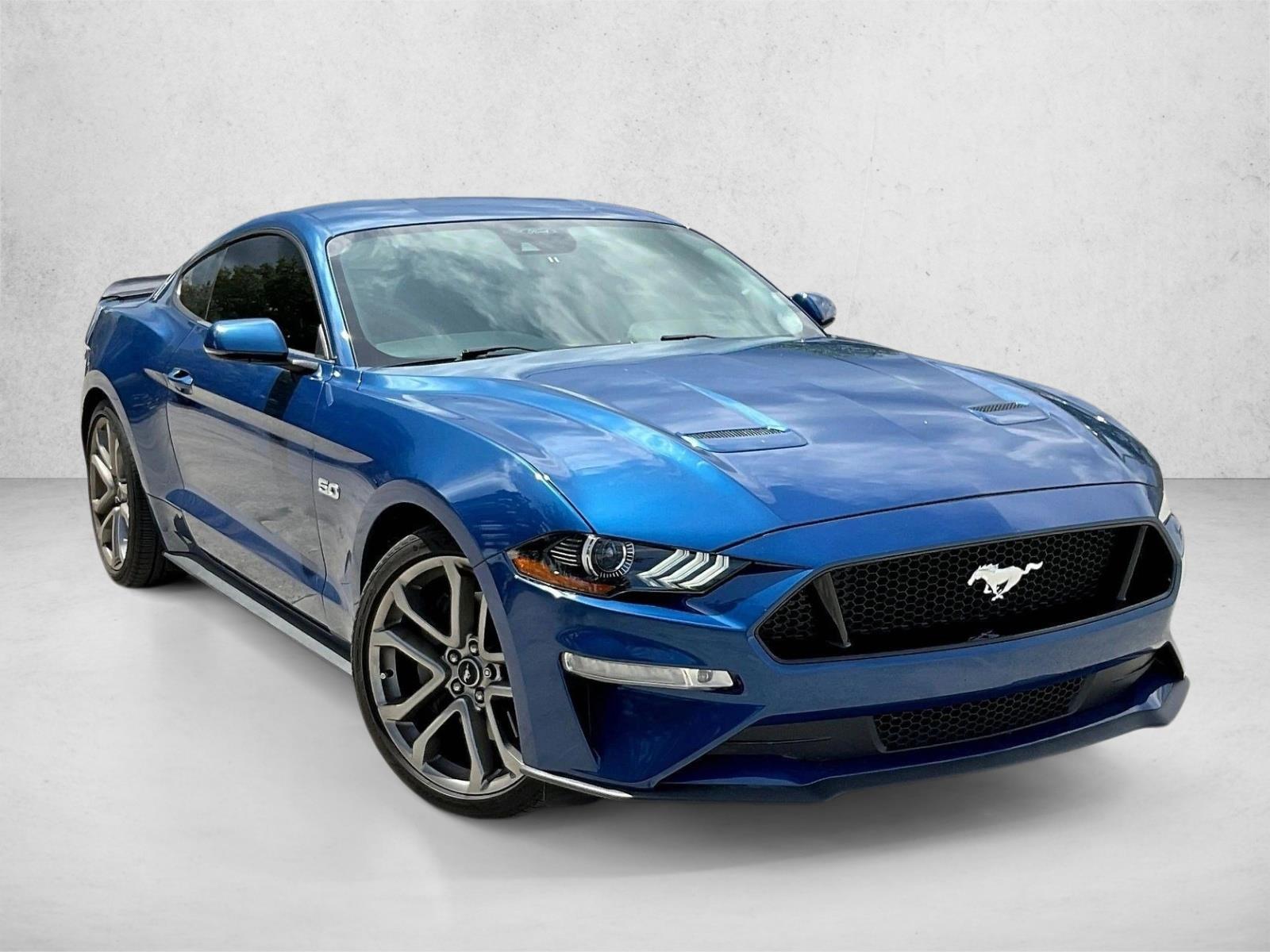 Used 2022 Atlas Blue Metallic Ford GT Premium image 9