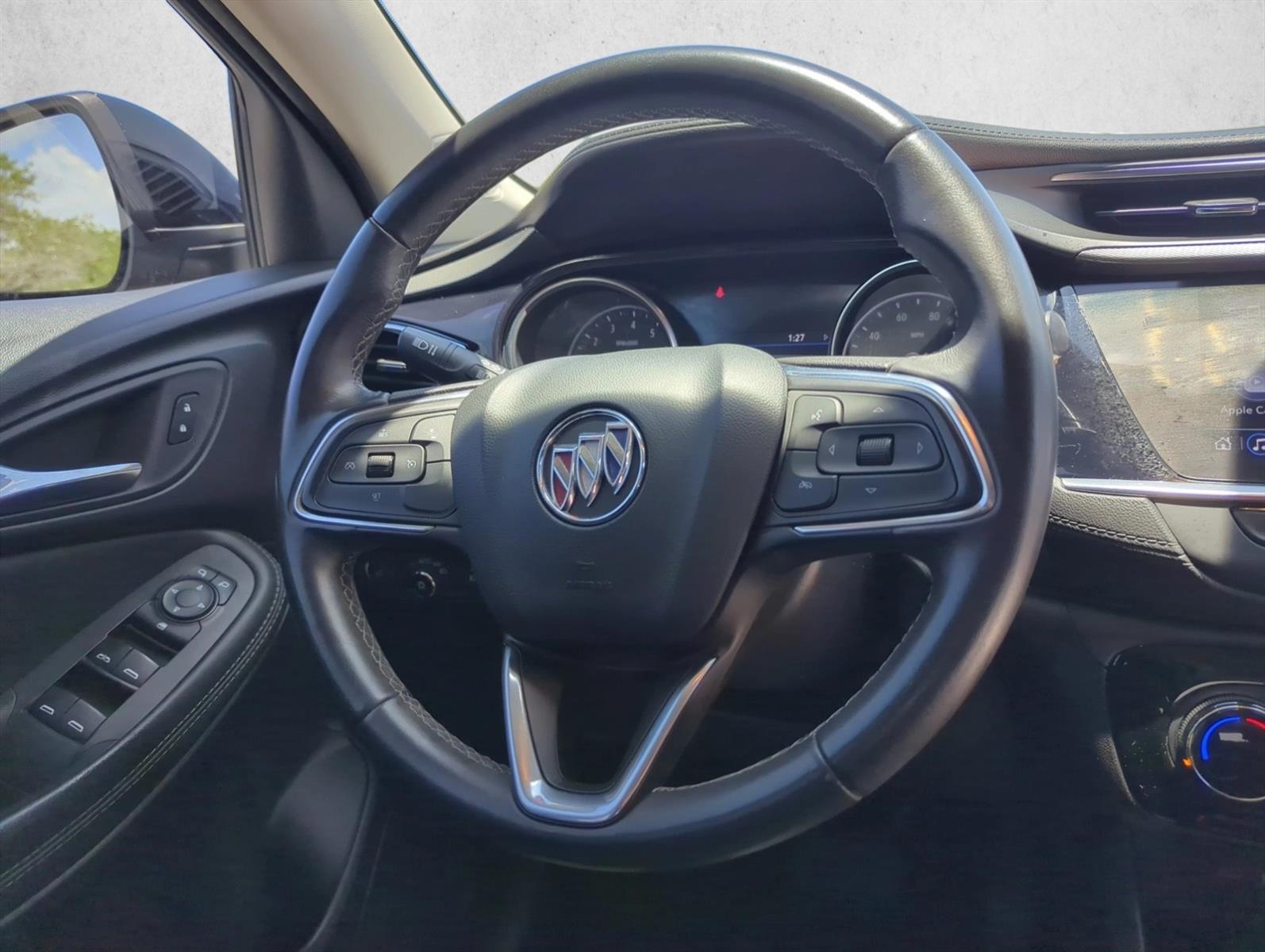 Used 2021 Ebony Twilight Metallic Buick Preferred image 28