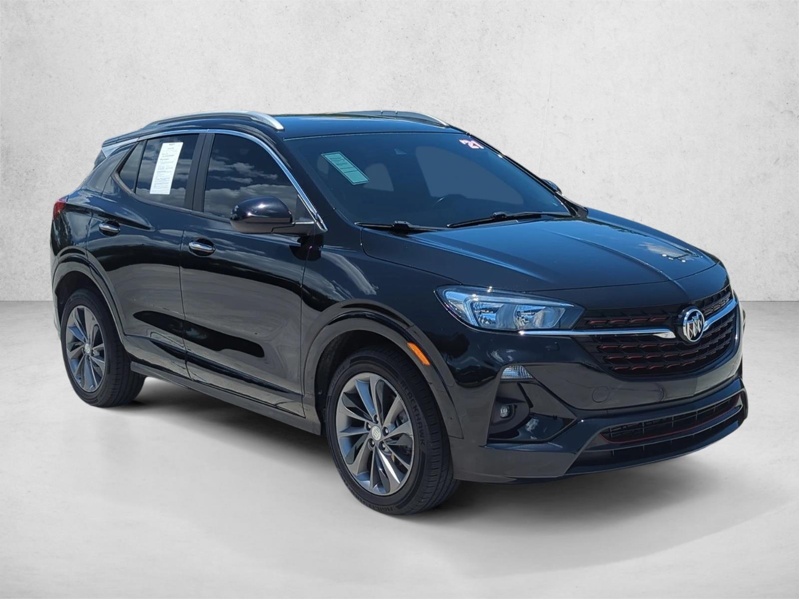 Used 2021 Ebony Twilight Metallic Buick Preferred image 3