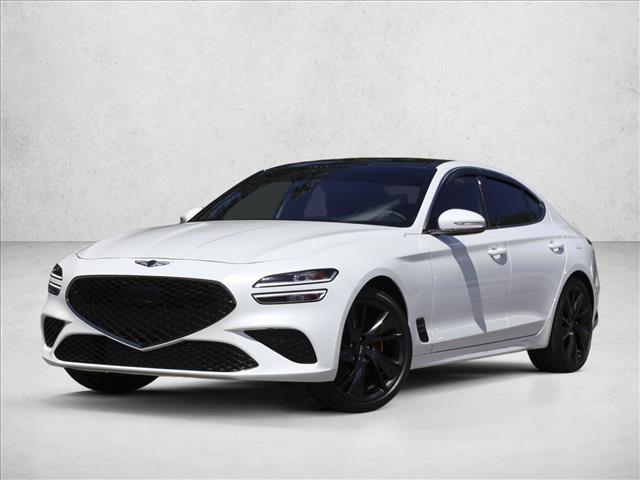 Uyuni White 2023 Genesis G70 2.0T RWD Sedan Rear-Wheel Drive Automatic