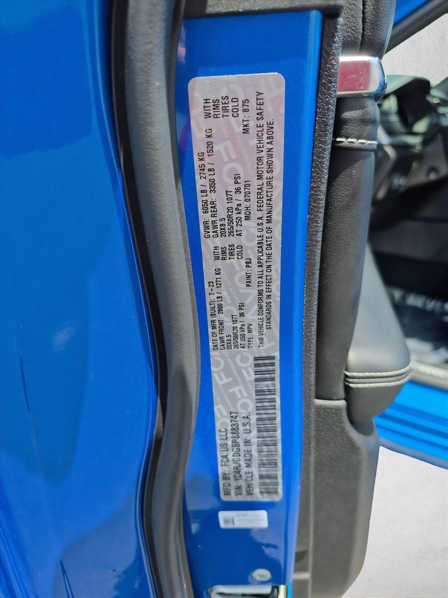 Used 2023 Hydro Blue Pearlcoat Jeep Overland image 25