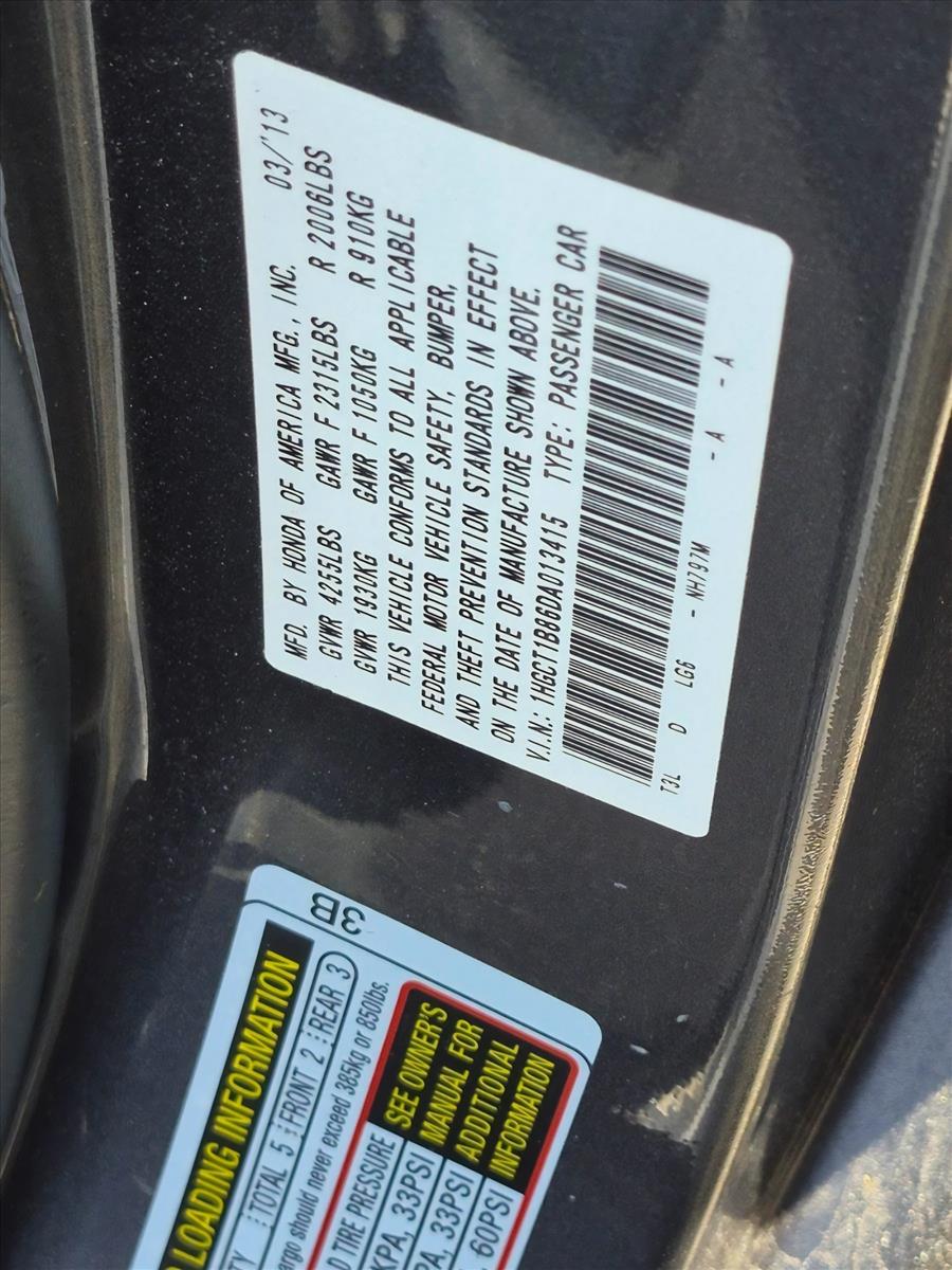 Used 2013 Modern Steel Metallic Honda EX-L image 22