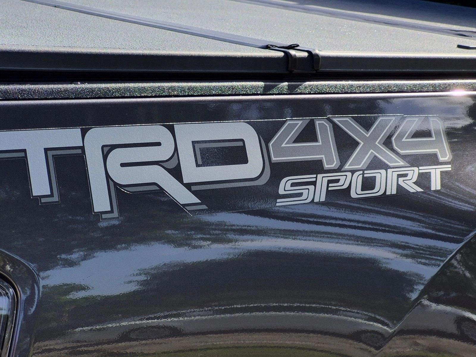 Used 2021 Magnetic Gray Metallic Toyota TRD Sport image 18