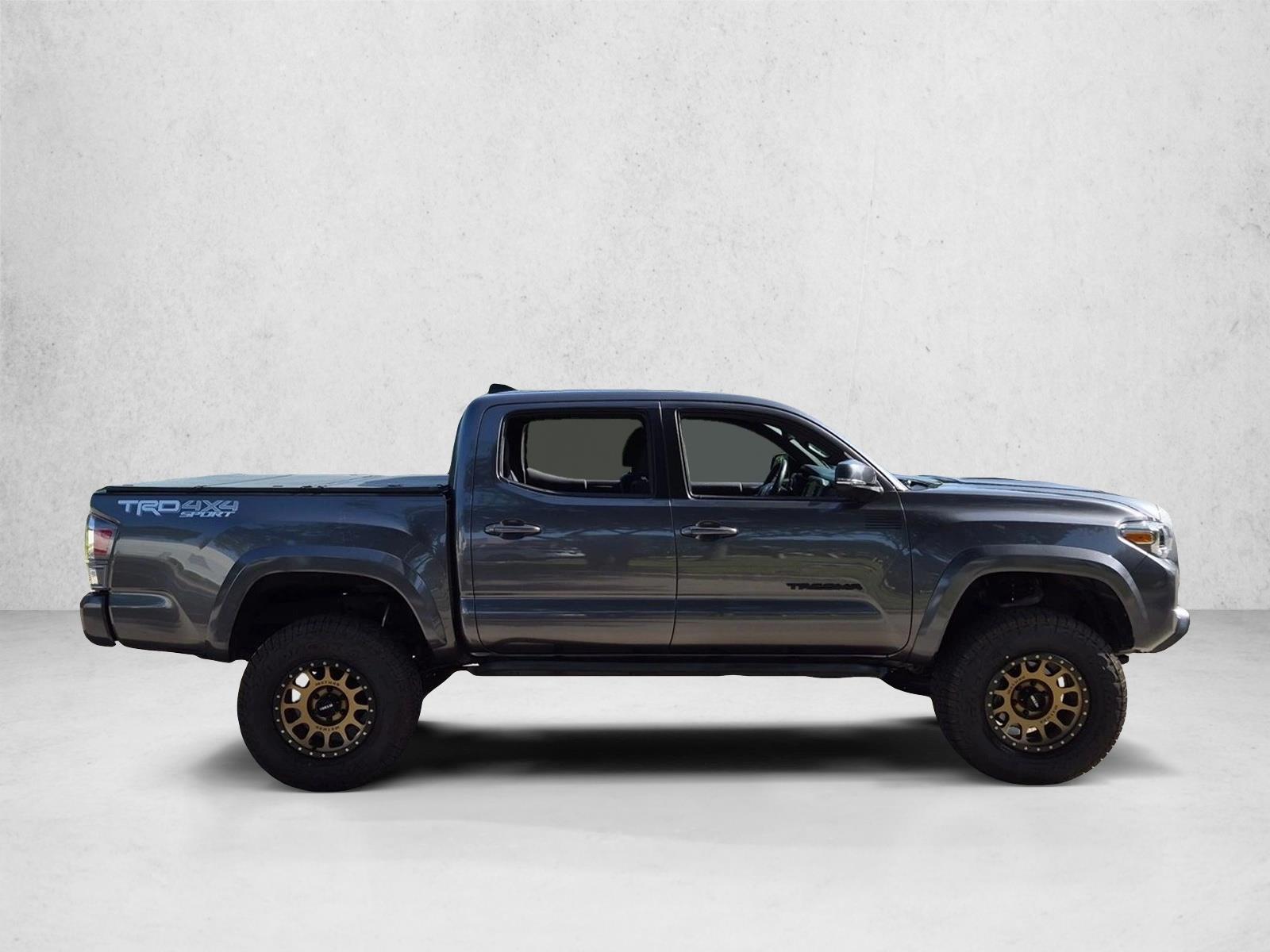 Used 2021 Magnetic Gray Metallic Toyota TRD Sport image 4