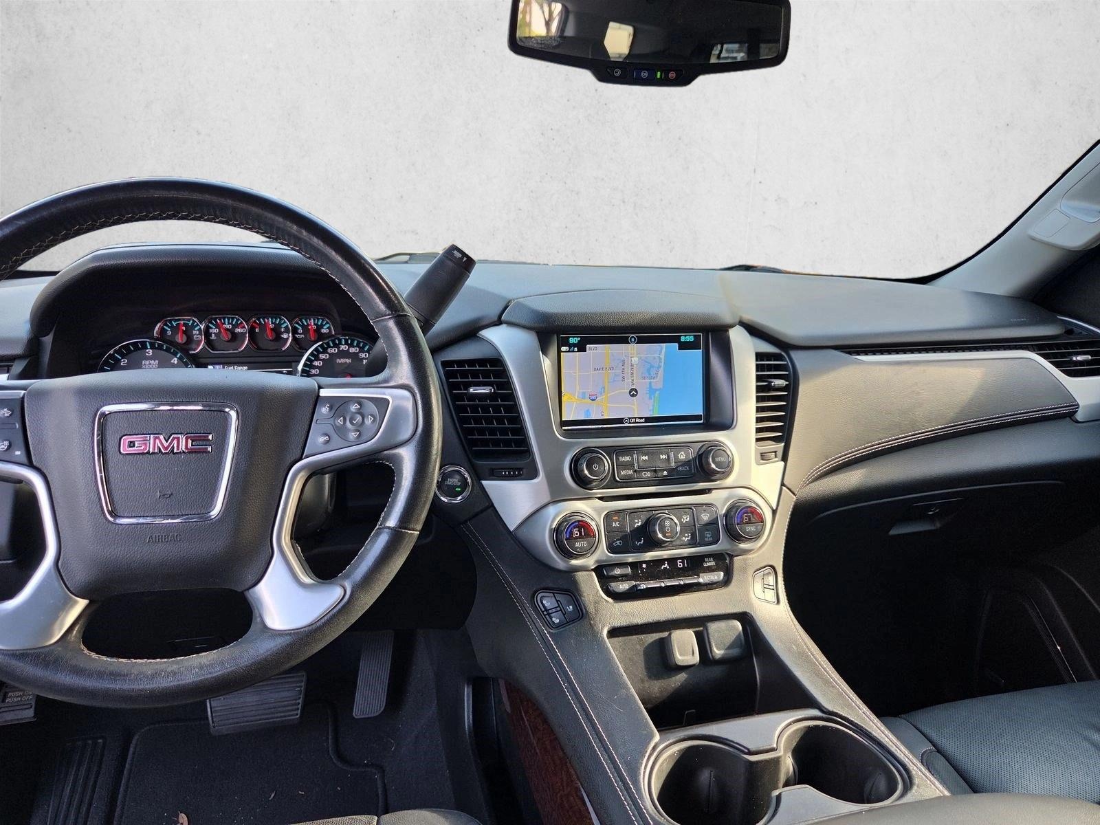 Used 2019 White Frost Tricoat GMC SLT image 13