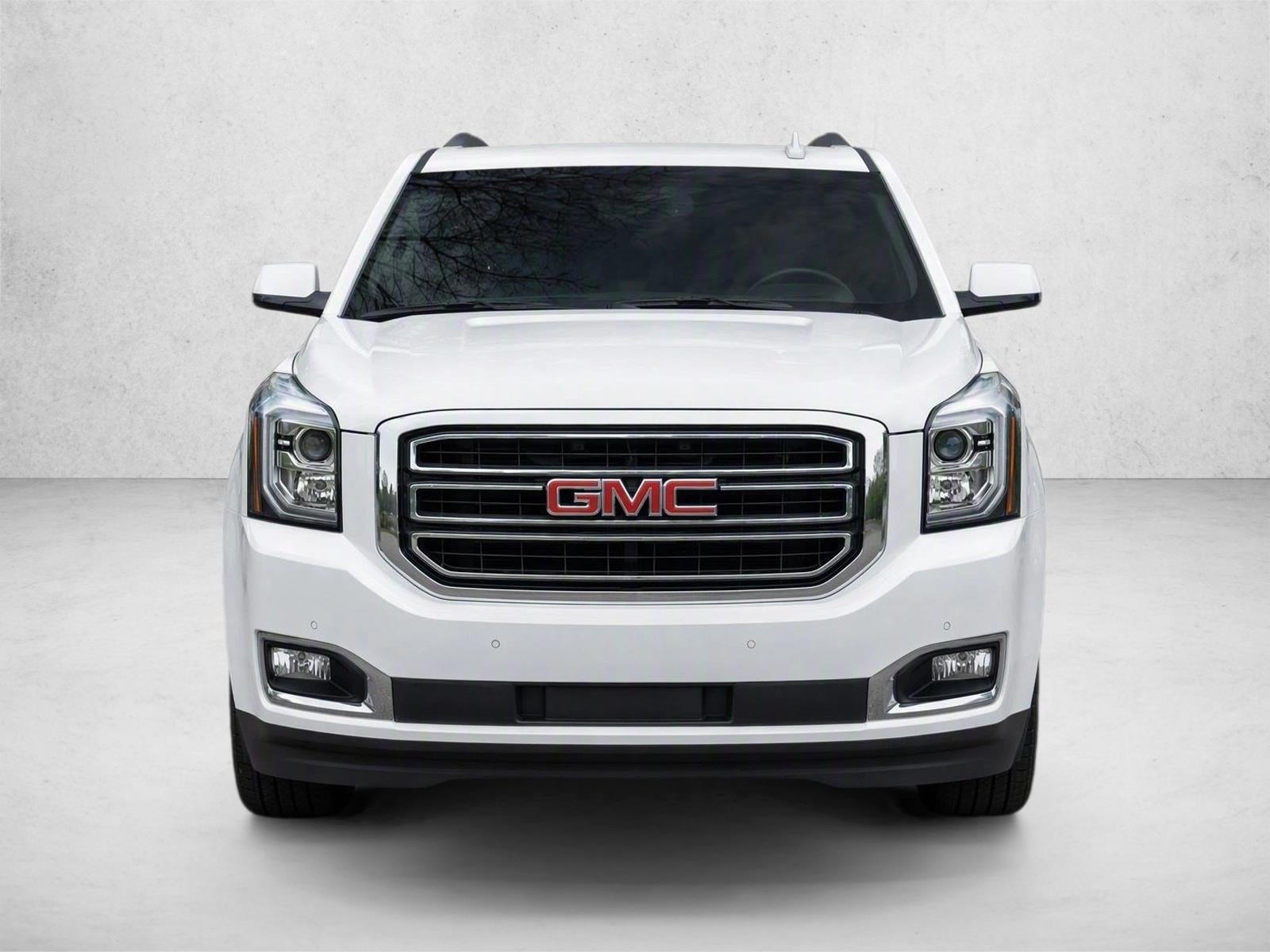 Used 2019 White Frost Tricoat GMC SLT image 2
