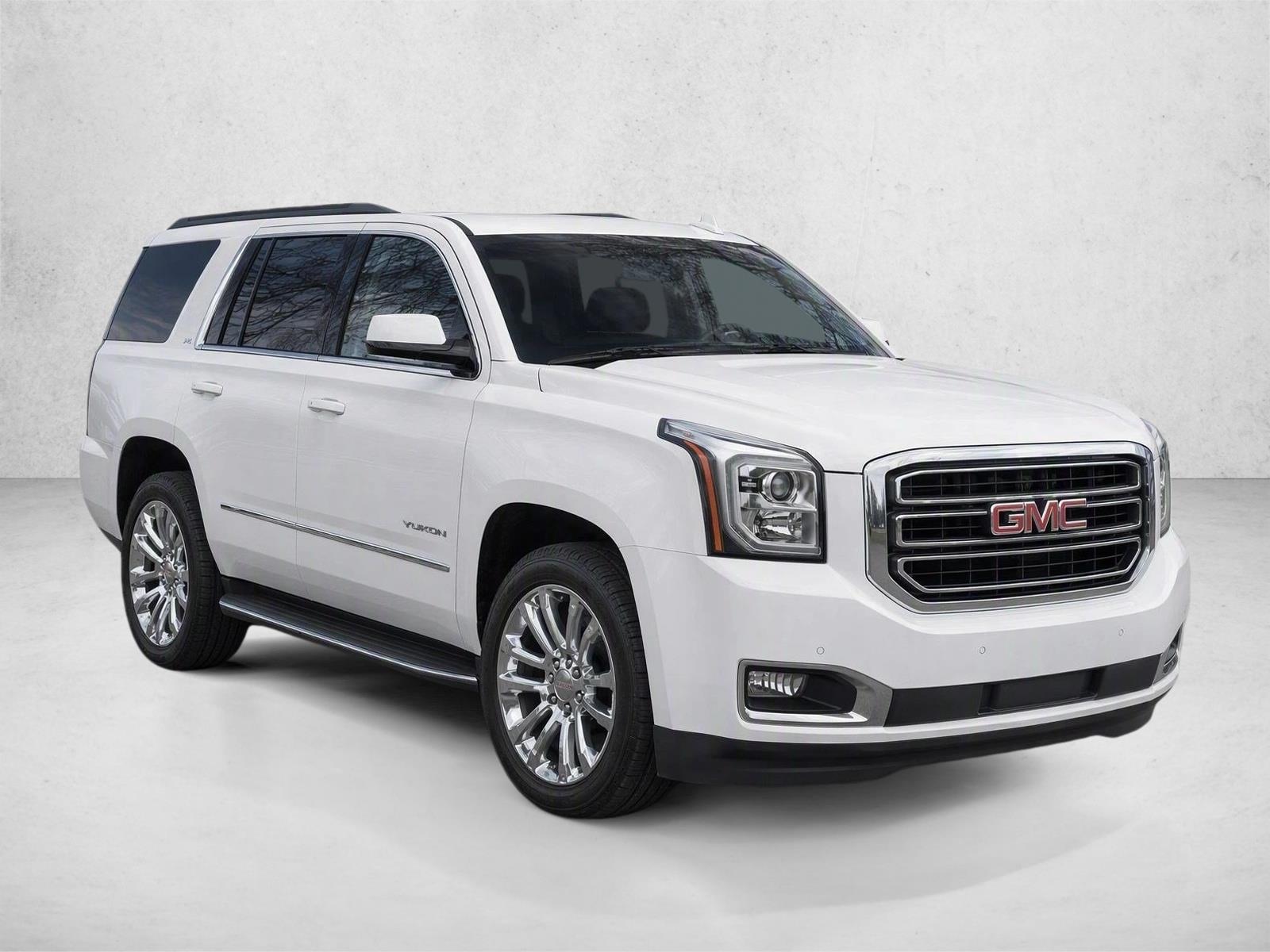Used 2019 White Frost Tricoat GMC SLT image 3