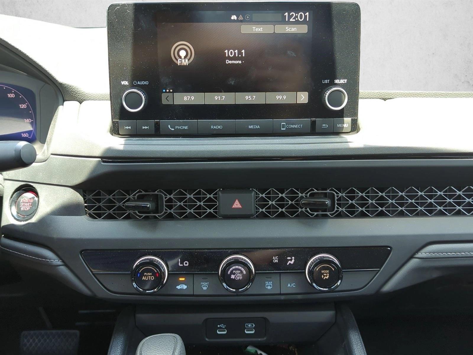 Used 2023 Crystal Black Pearl Honda LX image 12