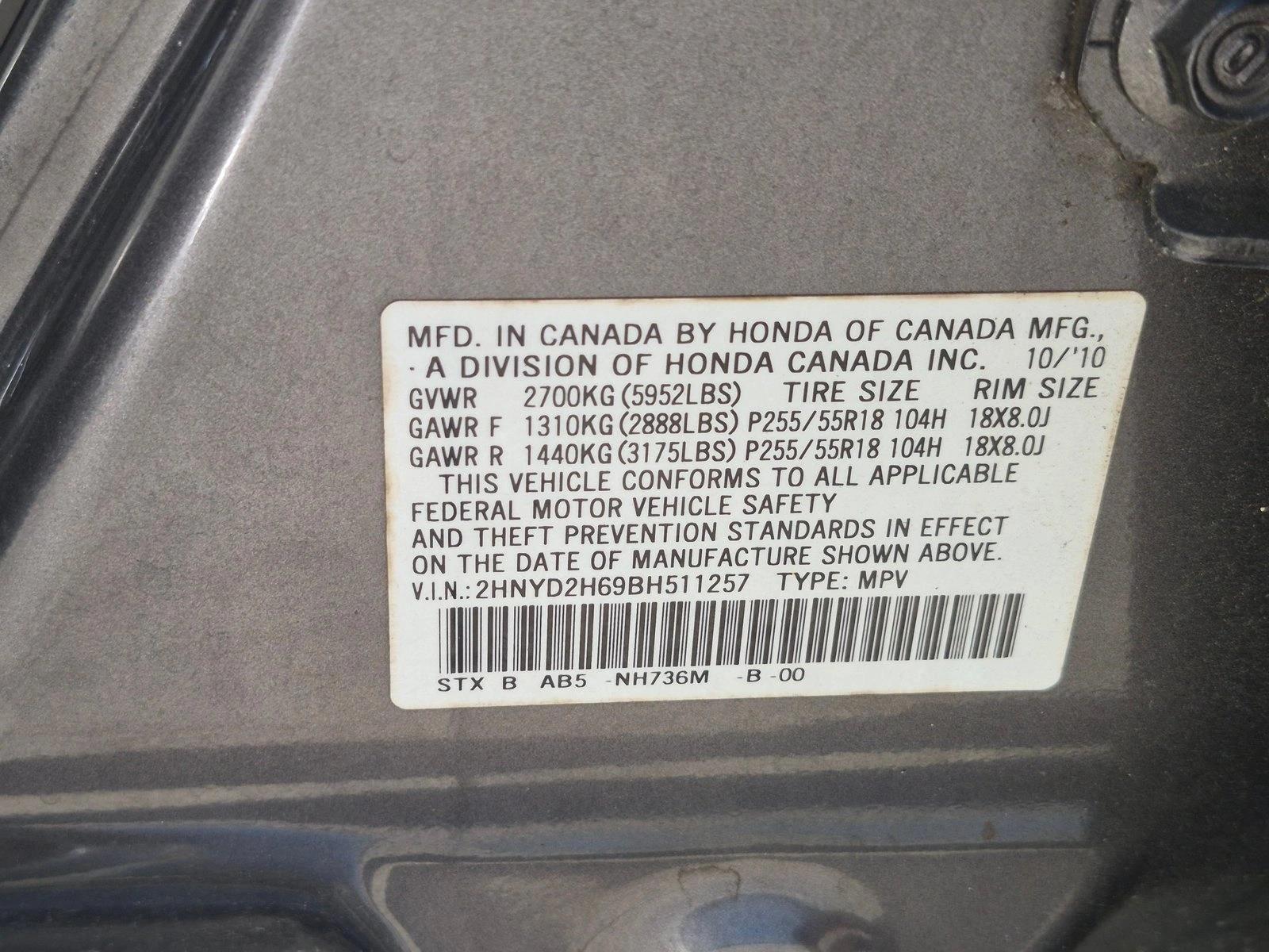 Used 2011 Polished Metal Metallic Acura Tech Pkg image 16