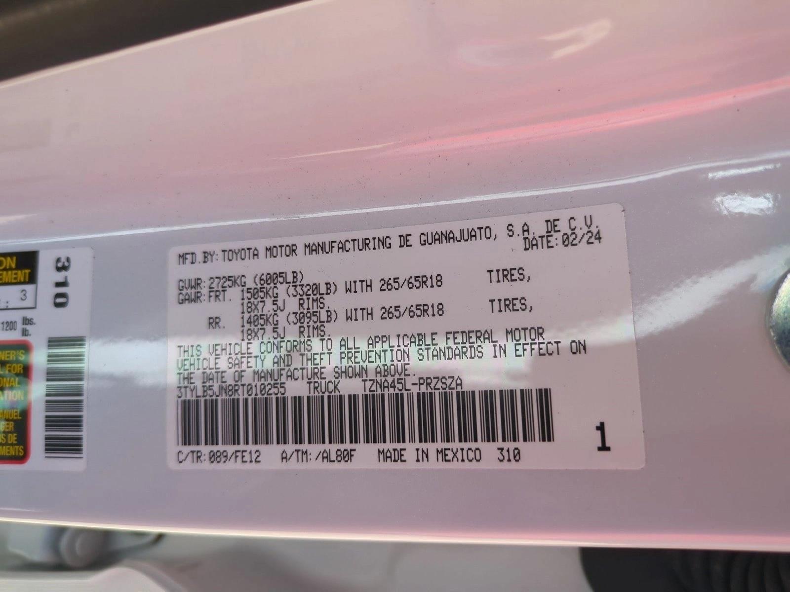 Used 2024 Wind Chill Pearl Toyota TRD Sport image 22