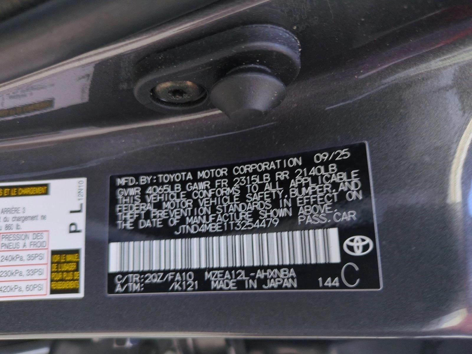 Used 2026 Magnetic w/Black Toyota SE image 23