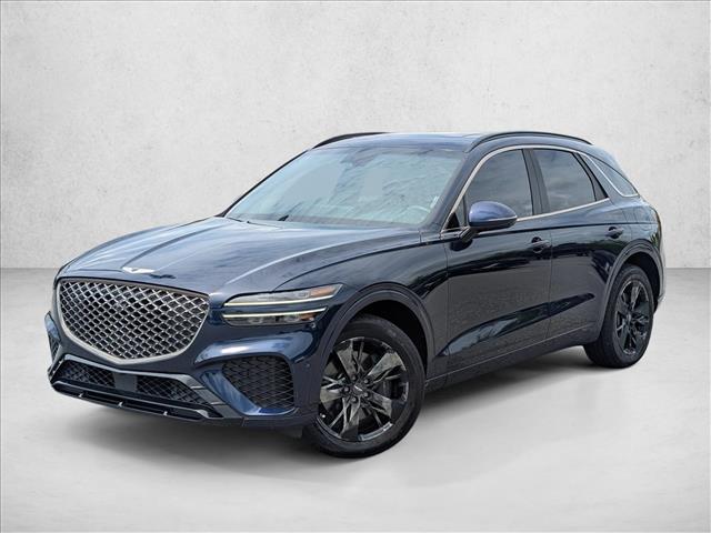 Adriatic Blue 2022 Genesis GV70 SUV / Crossover All-Wheel Drive Automatic