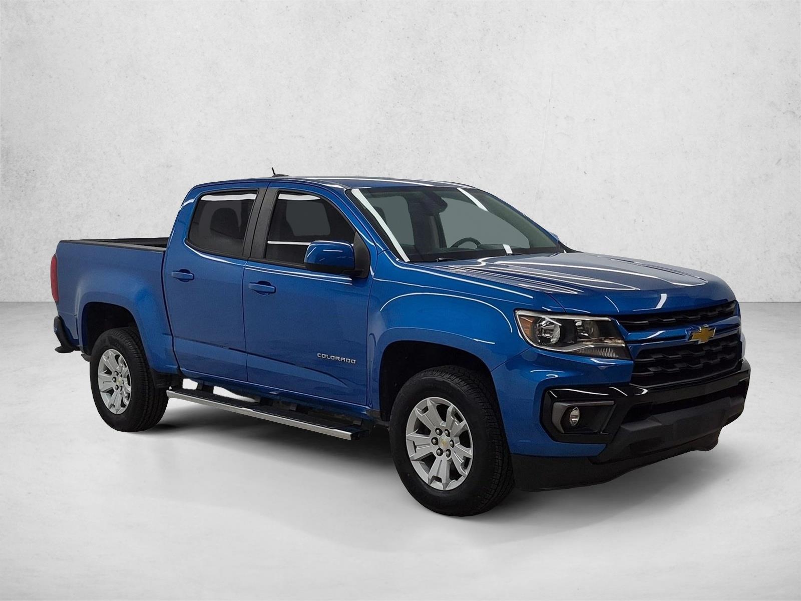 Used 2022 Bright Blue Metallic Chevrolet 2WD LT image 3