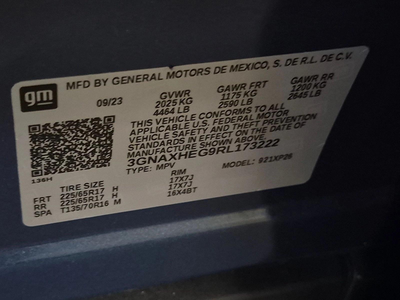 Used 2024 Lakeshore Blue Metallic Chevrolet LS image 20