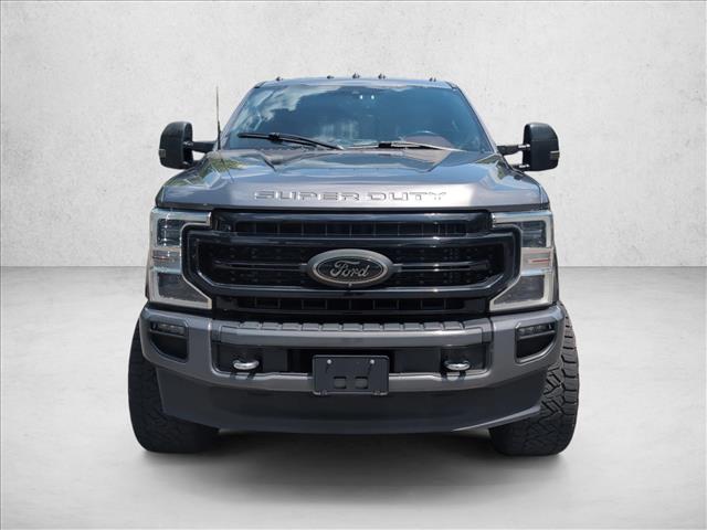 Carbonized Gray Metallic 2022 Ford F-350 Super Duty Platinum Crew Cab 4WD Pickup Truck Four-Wheel Drive Automatic