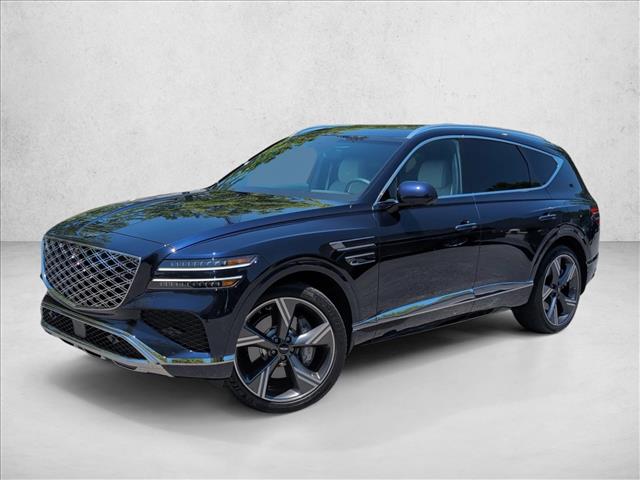 Capri Blue 2025 Genesis GV80 3.5T Prestige AWD SUV / Crossover All-Wheel Drive Automatic