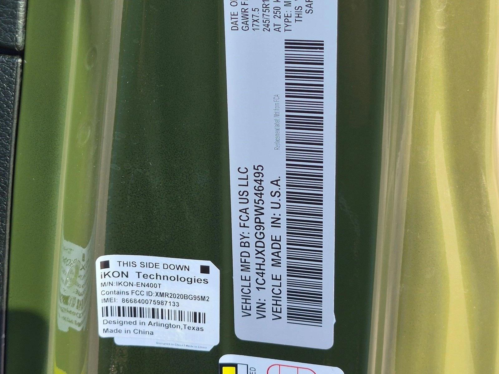Used 2023 Sarge Green Clearcoat Jeep Sport image 21