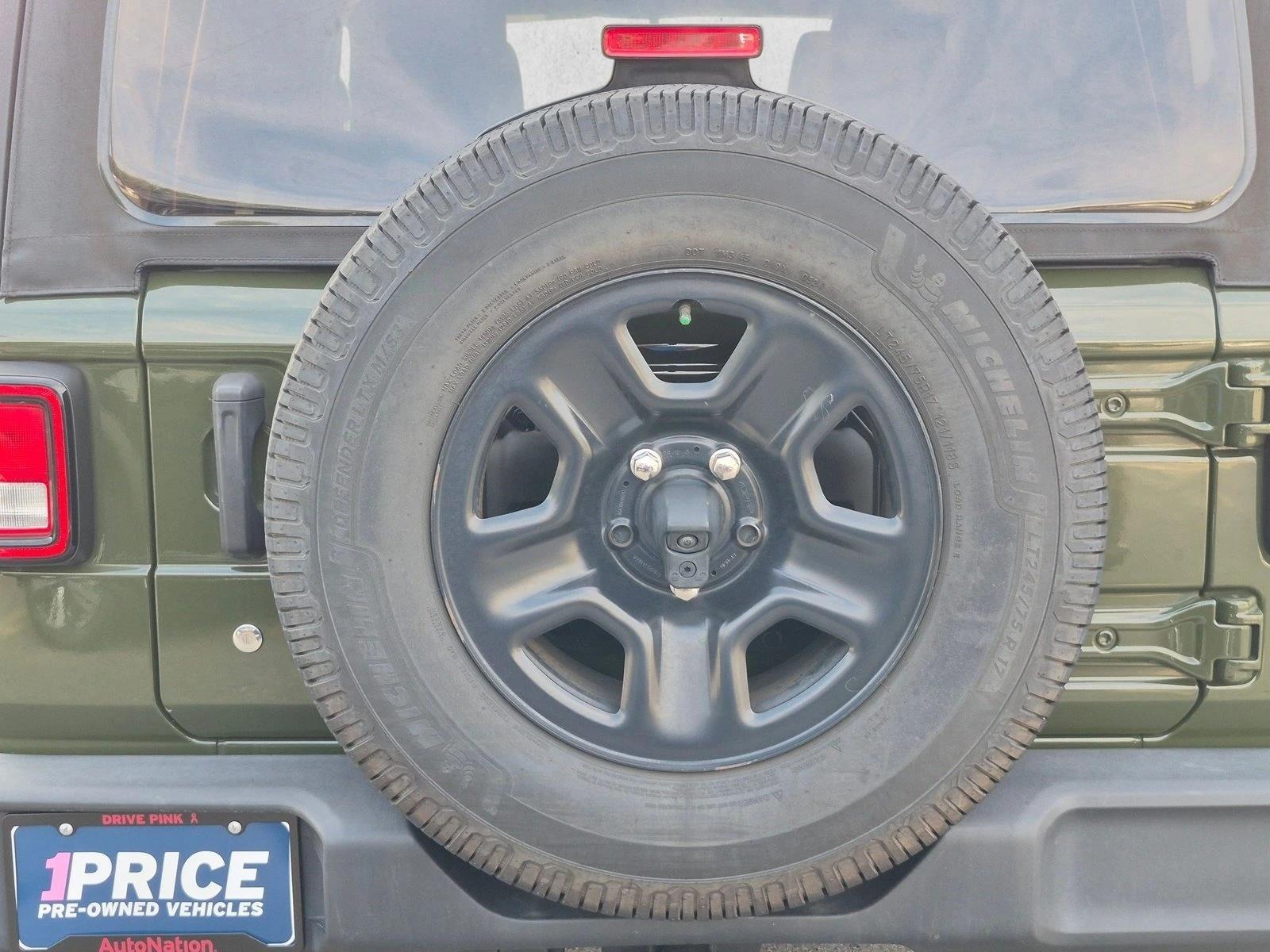 Used 2023 Sarge Green Clearcoat Jeep Sport image 22