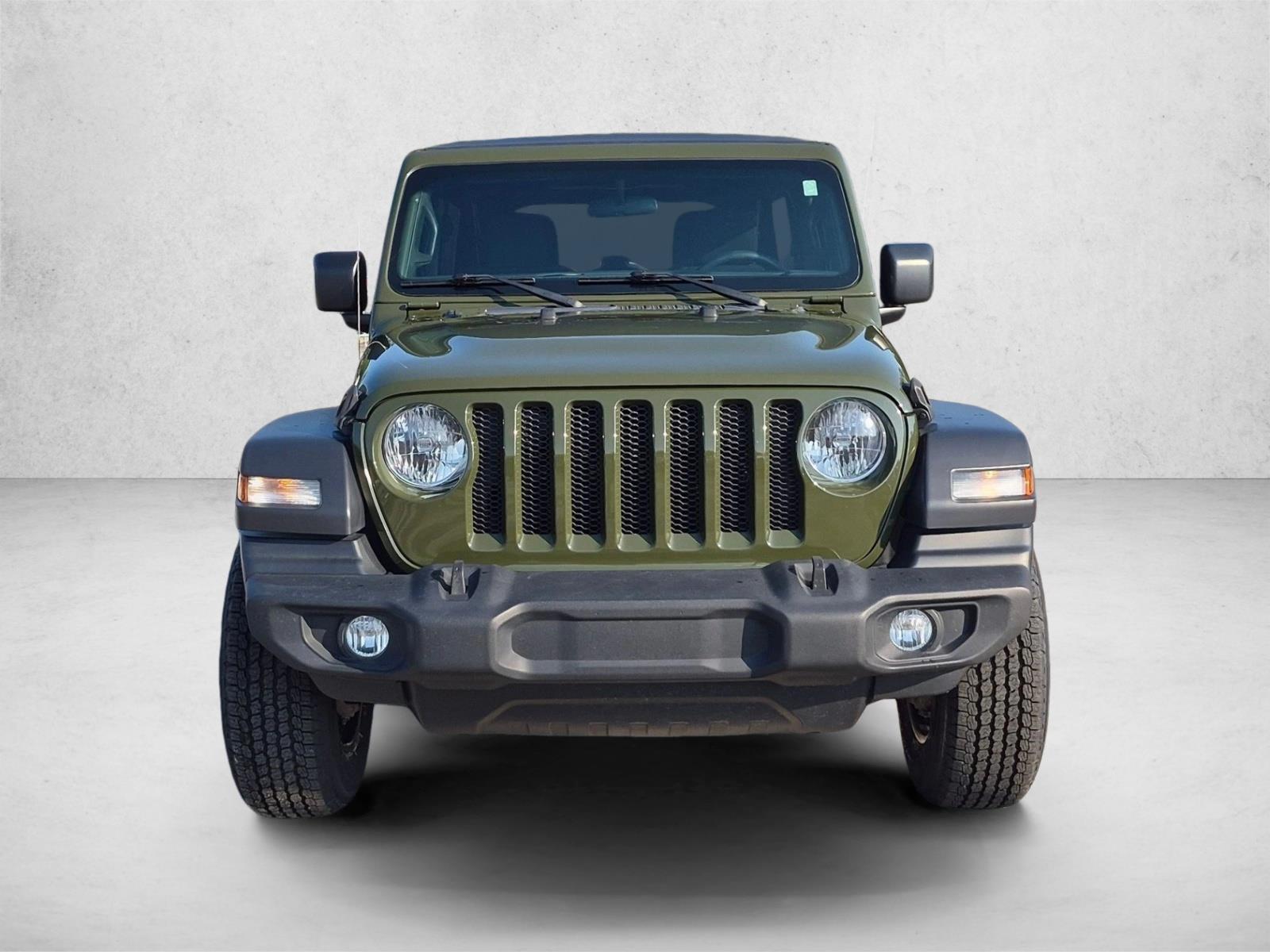 Used 2023 Sarge Green Clearcoat Jeep Sport image 2