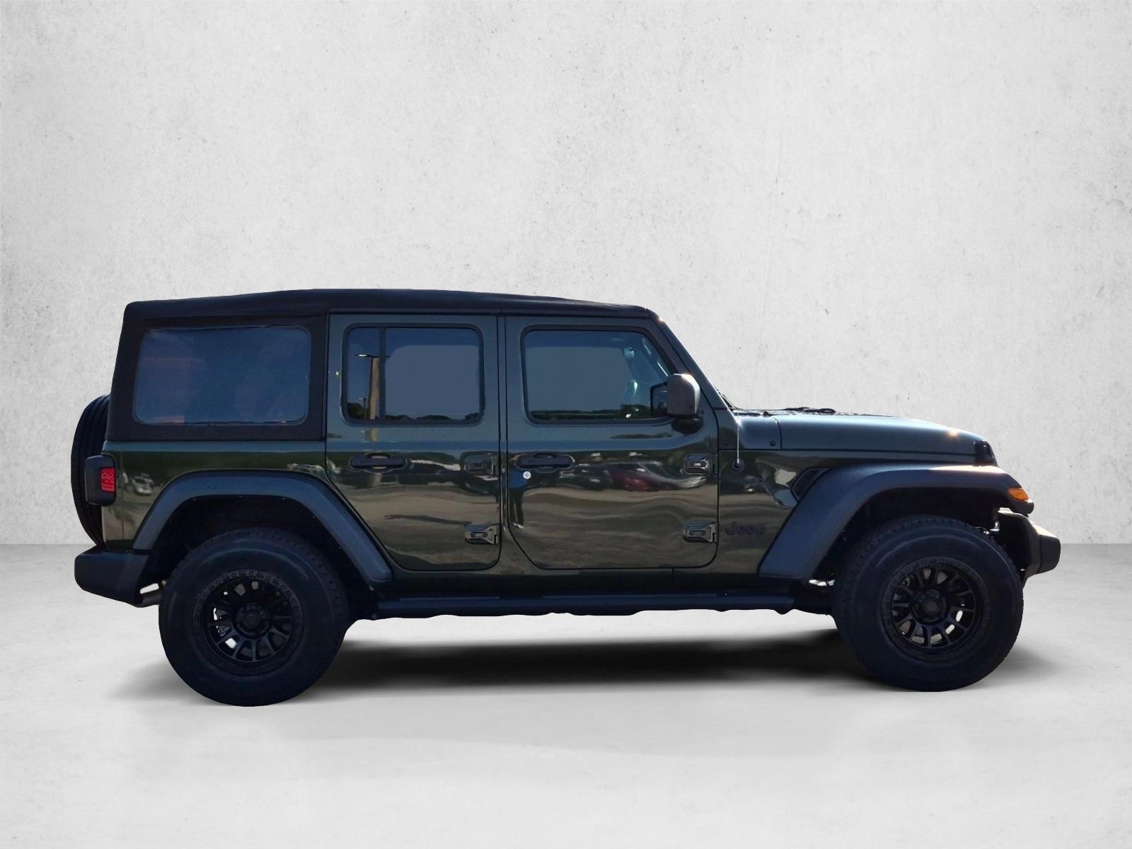 Used 2023 Sarge Green Clearcoat Jeep Sport image 4