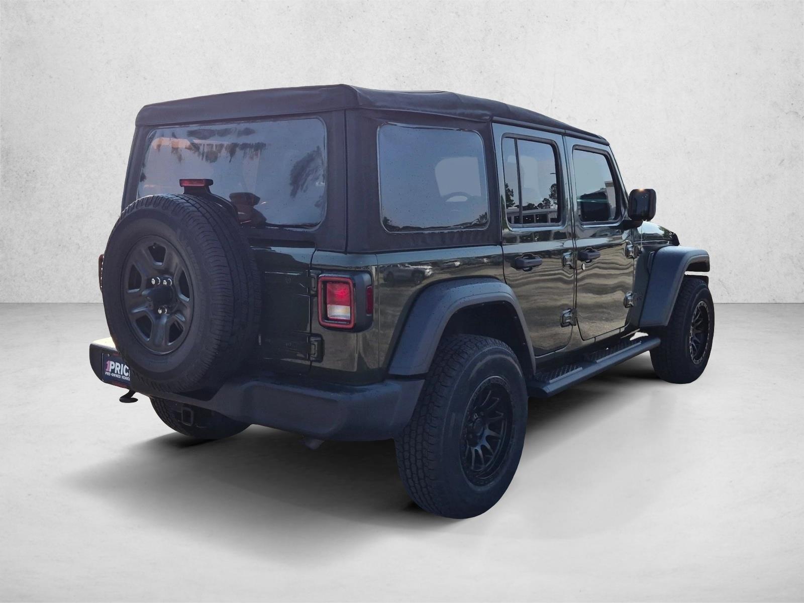 Used 2023 Sarge Green Clearcoat Jeep Sport image 5