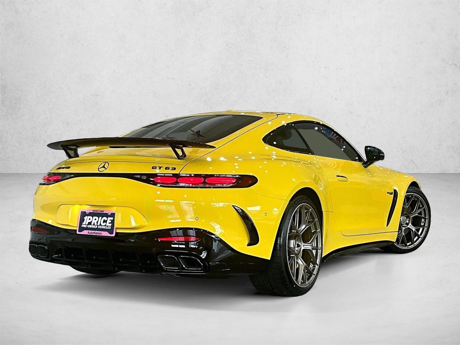 Used 2026 Sun Yellow Mercedes-Benz AMG® GT 63 image 2