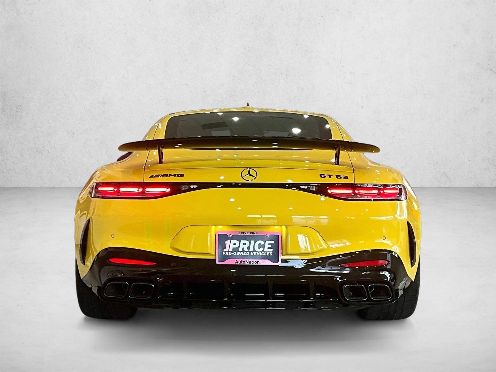 Used 2026 Sun Yellow Mercedes-Benz AMG® GT 63 image 4