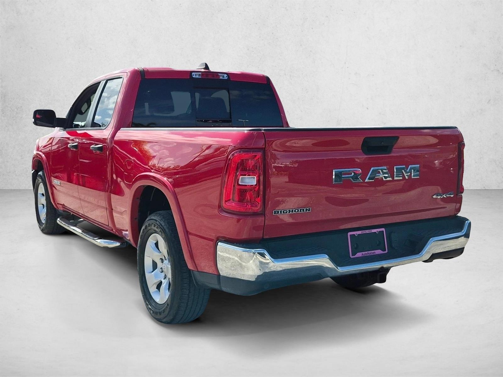 Used 2025 Flame Red Clearcoat Ram Big Horn image 7