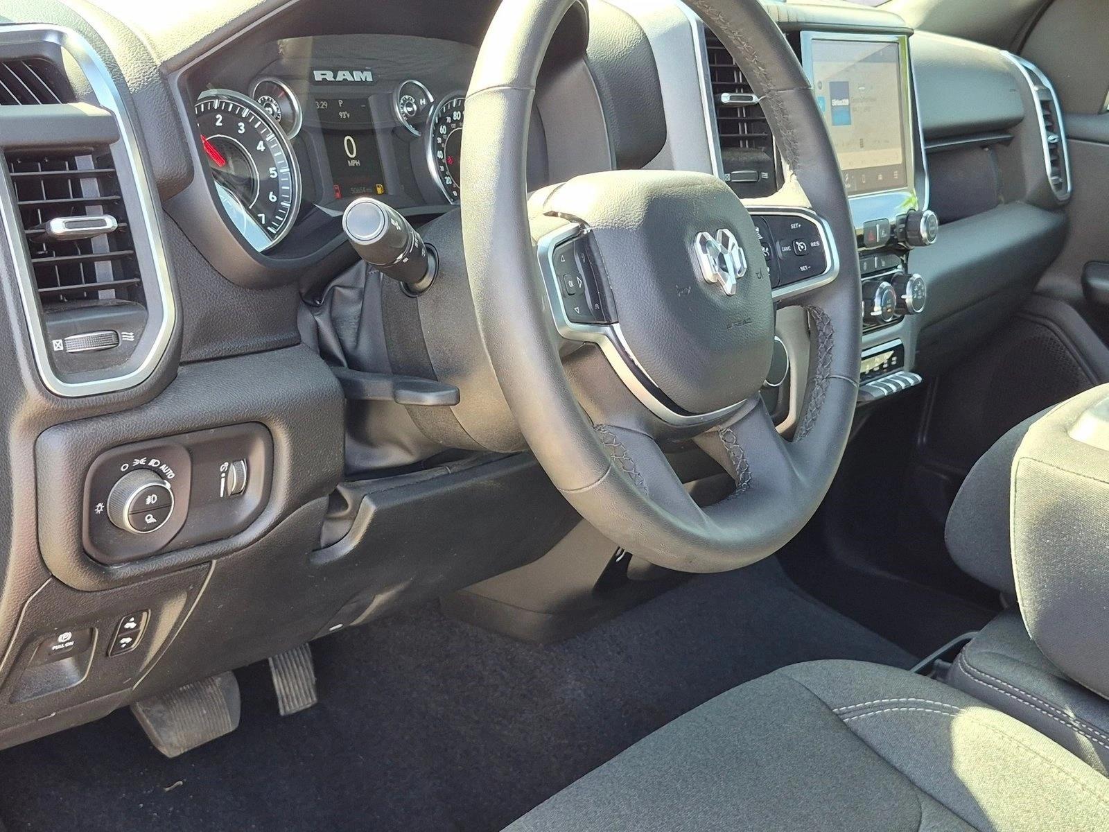 Used 2025 Flame Red Clearcoat Ram Big Horn image 9