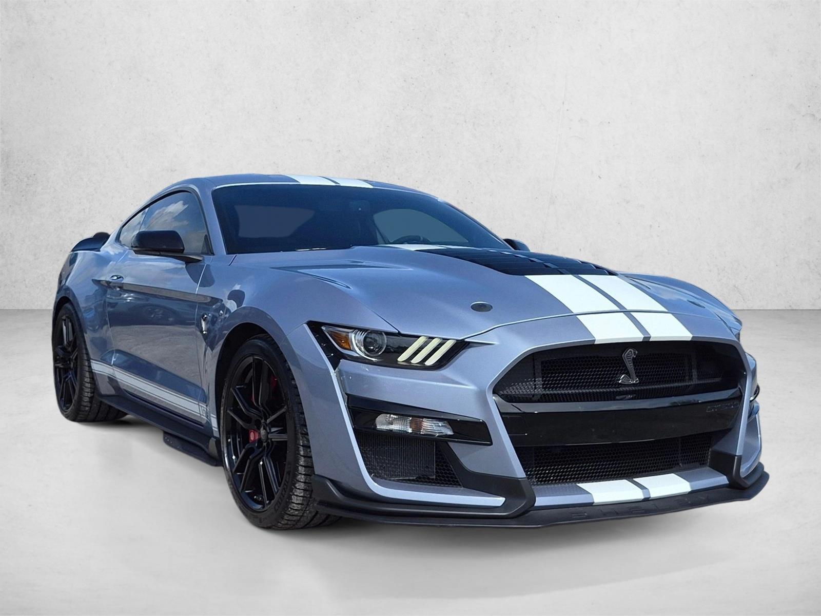 Used 2022 Brittany Blue Metallic Ford Shelby GT500 image 3